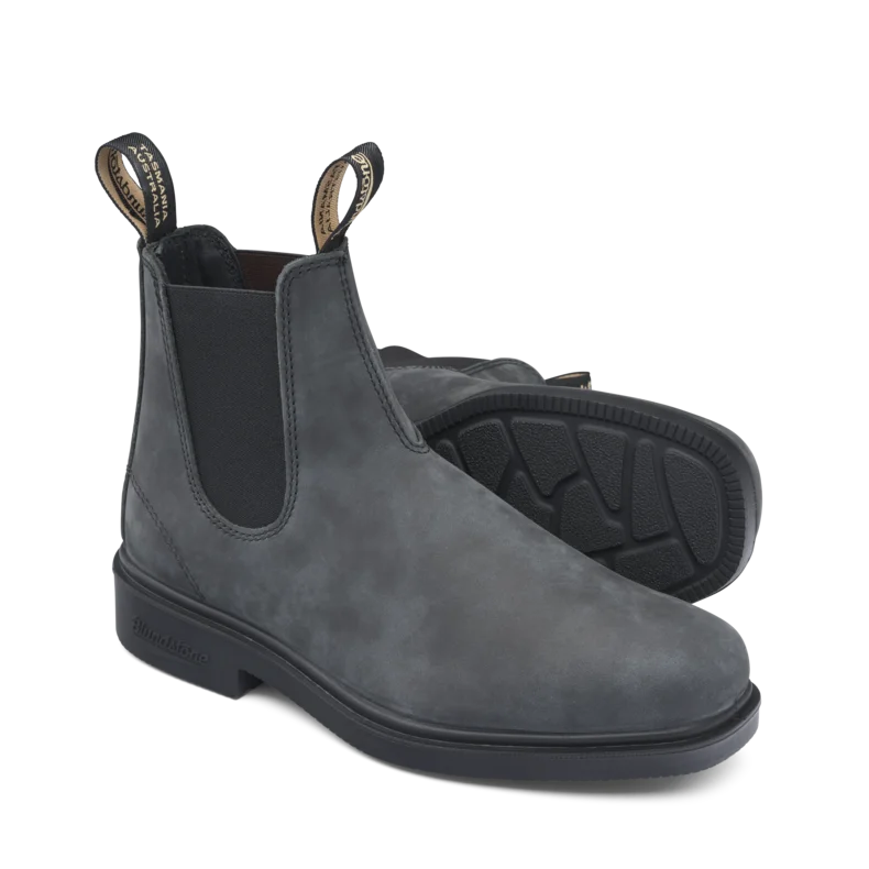 BLUNDSTONE - Boots Chelsea 1308 DRESS BOOT - Noir rustique