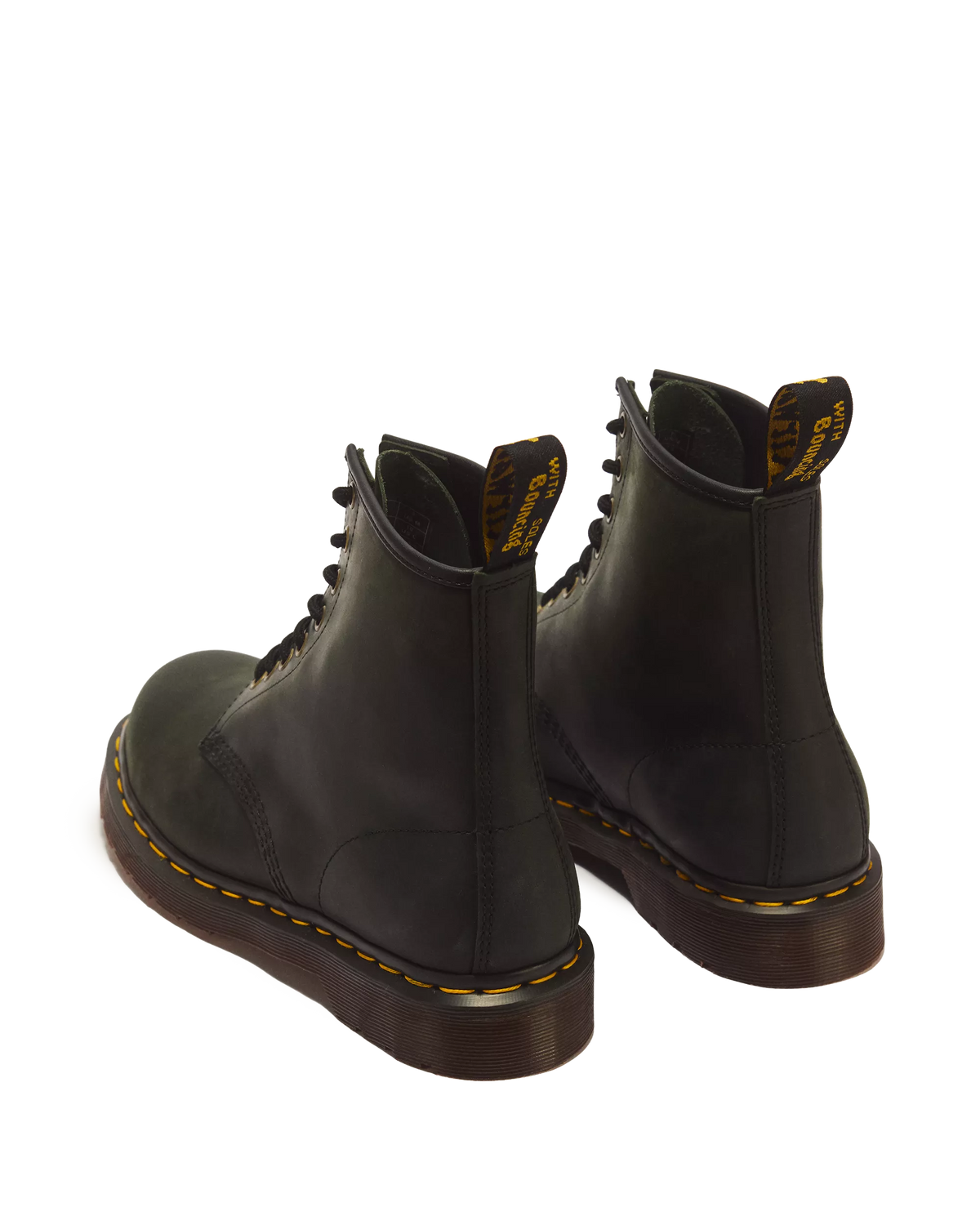 DR. MARTENS - Bottines 1460 - Crazy Horse - Green