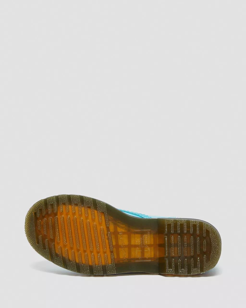 DR. MARTENS - Bottines 1460 vernies FLUO - Turquoise