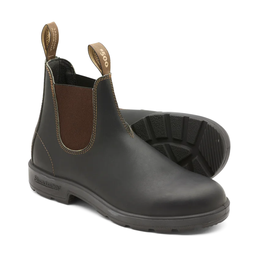 BLUNDSTONE - Boots Chelsea 500 ORIGINALS - Marron épais