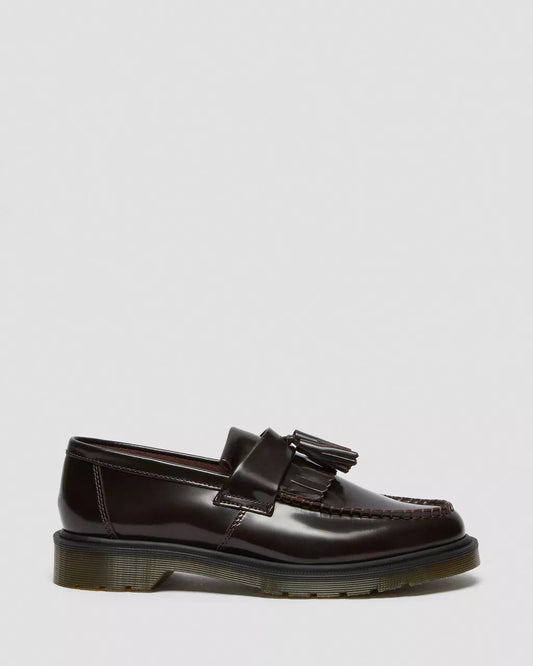 DR. MARTENS - Mocassins ADRIAN ARCADIA - Rouge cerise