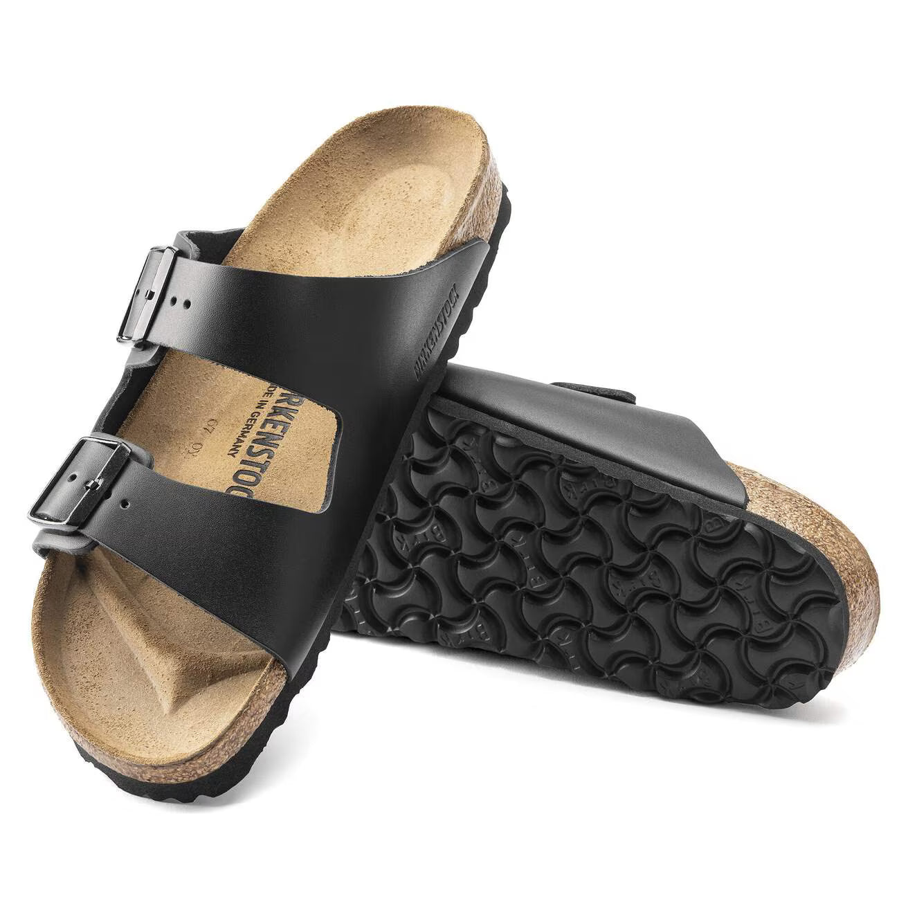 BIRKENSTOCK - Sandale ARIZONA - Cuir naturel - Noir