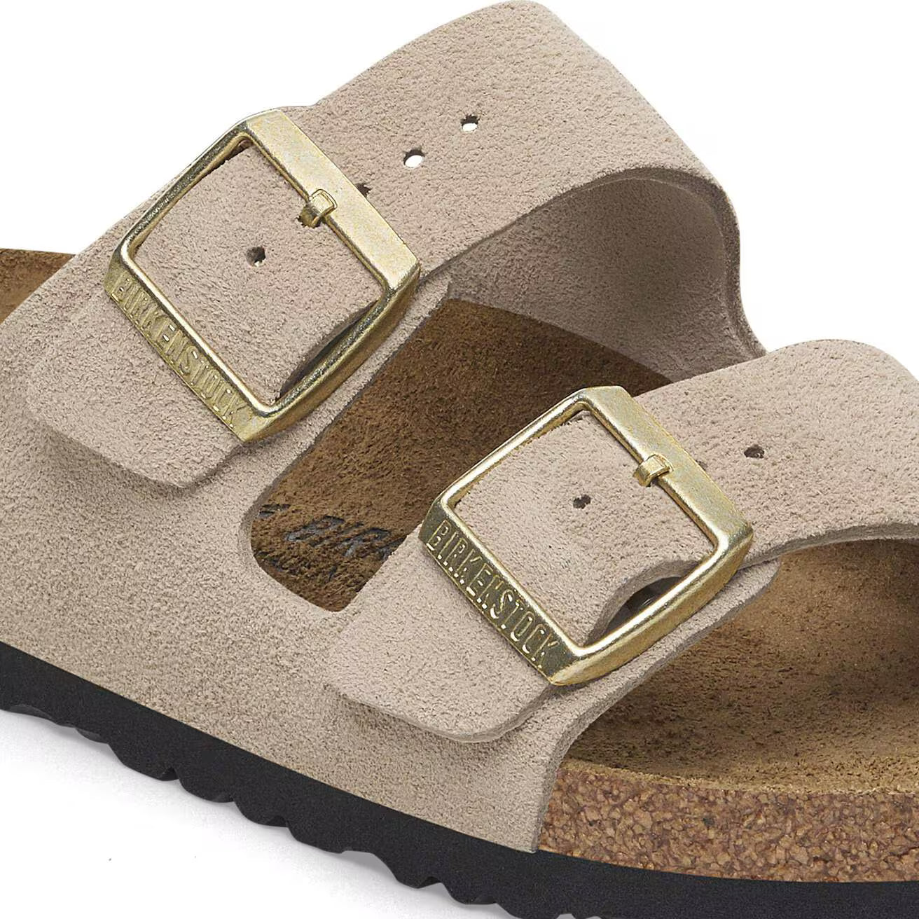 BIRKENSTOCK - Sandale ARIZONA - Suède - Sandcastle