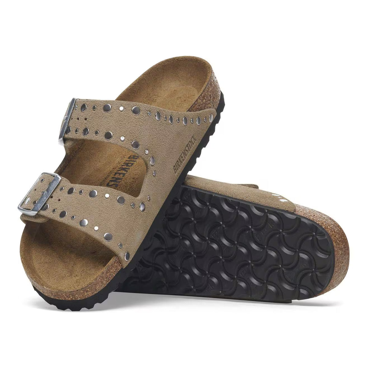 BIRKENSTOCK - Sandales ARIZONA RIVET - Taupe