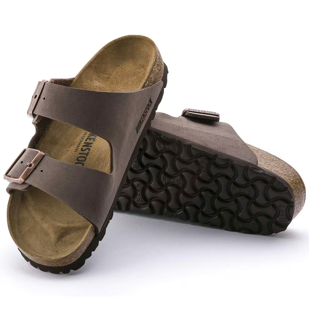 BIRKENSTOCK - Sandale ARIZONA - Suède - Mocca