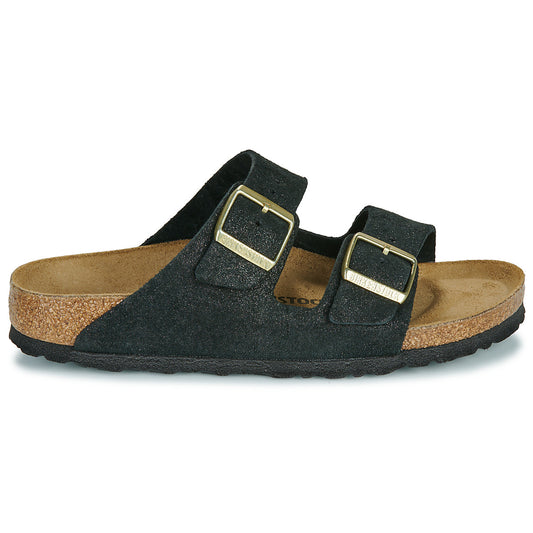 BIRKENSTOCK - Sandale ARIZONA Suède - Shimmering Black