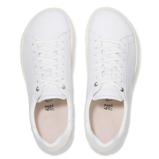 BIRKENSTOCK - Basket BEND LOW - Cuir naturel - Blanc