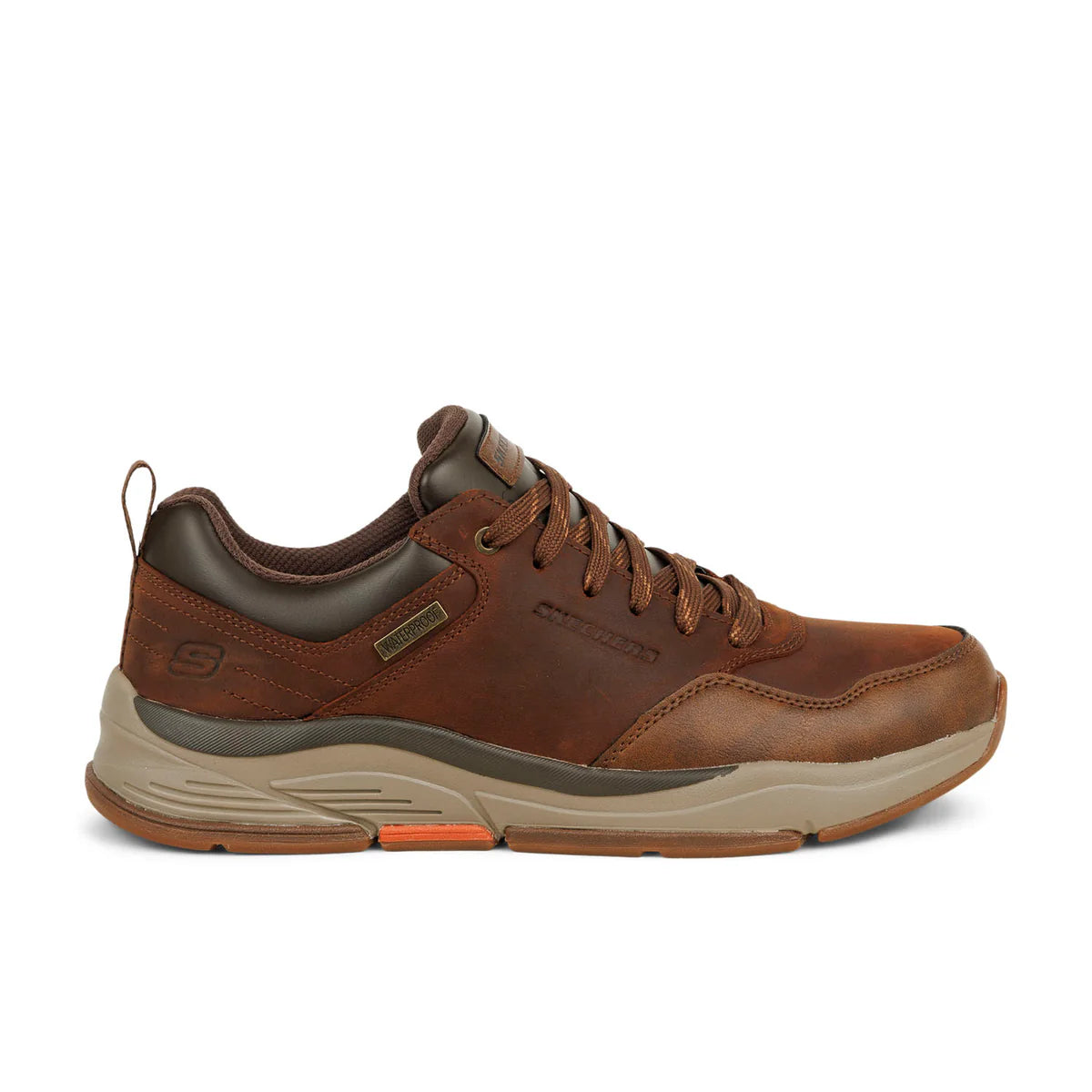 SKECHERS - Basket BENAGO - Dark brown