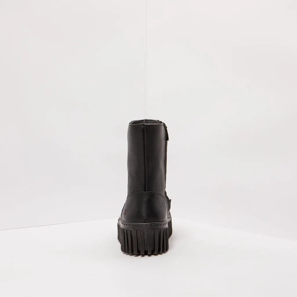 ART COMPANY - Bottine Brighton - Cuir - Noir