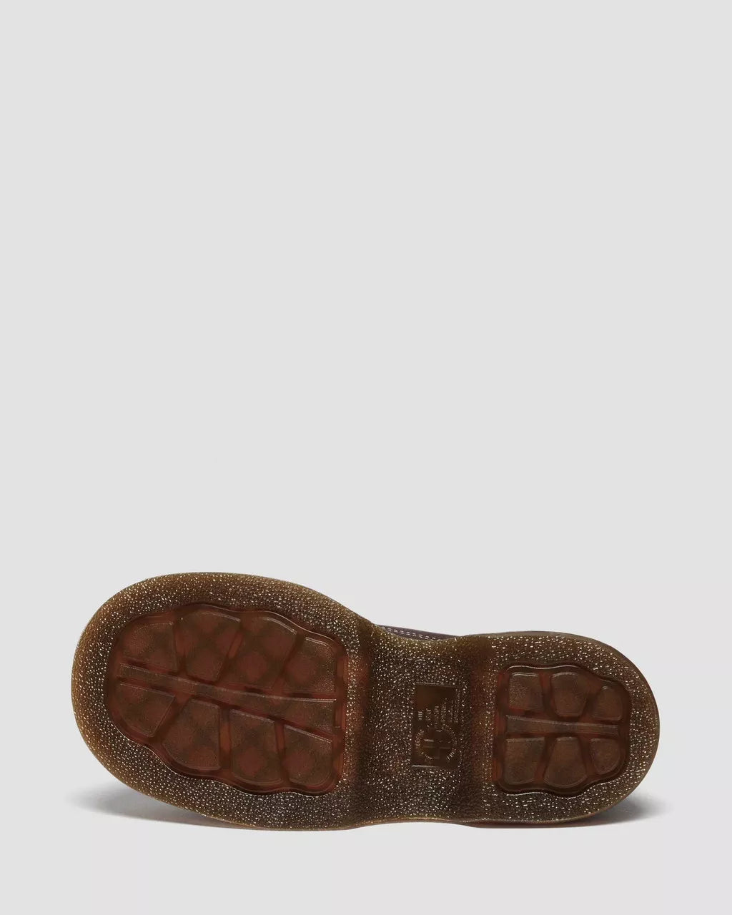 DR. MARTENS - Baskets BUZZ 5I - Cuir Grizzly - Marron foncé