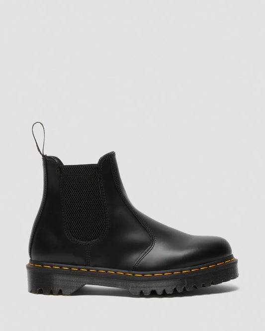 DR. MARTENS - Boots CHELSEA - Cuir smooth - Noir