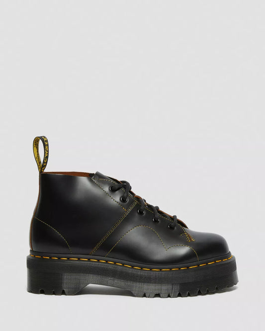 DR. MARTENS - Chaussures à lacets CHURCH QUAD - Noir