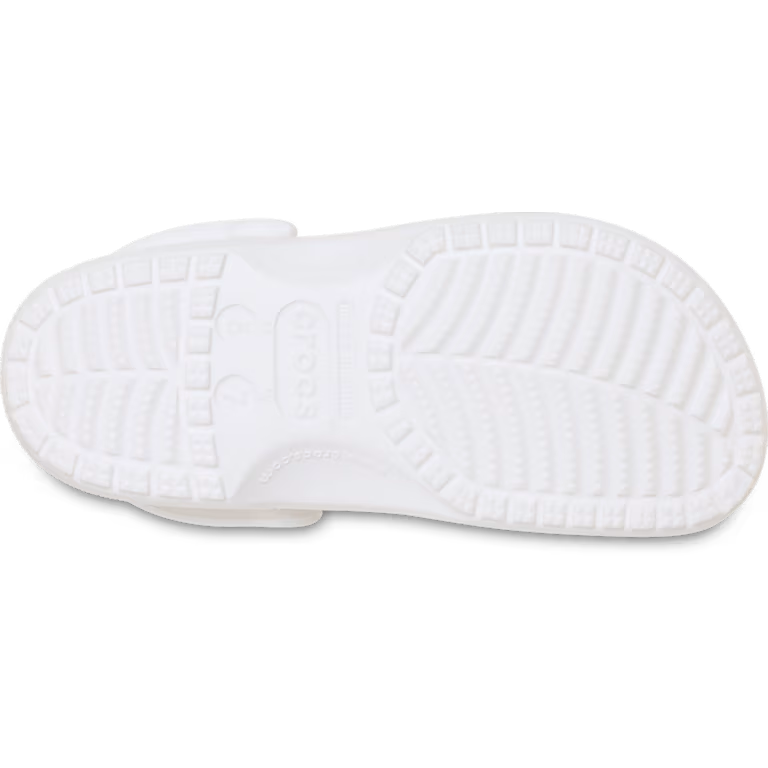 CROCS - Sabots iconiques CLASSIC CLOG - Blanc