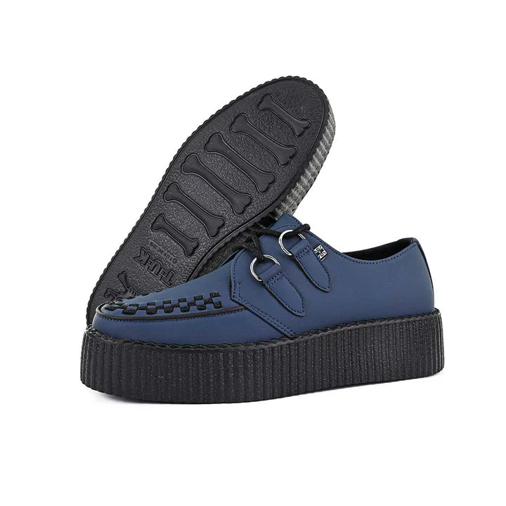 TUK - Creepers à plateforme - Vegan - night sky blue