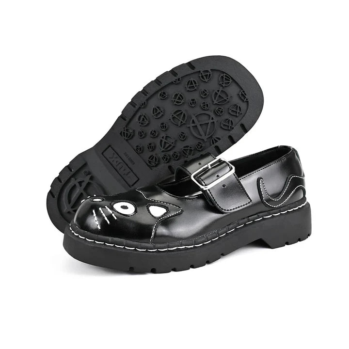 TUK - Babies creepers - Cuir - Noir