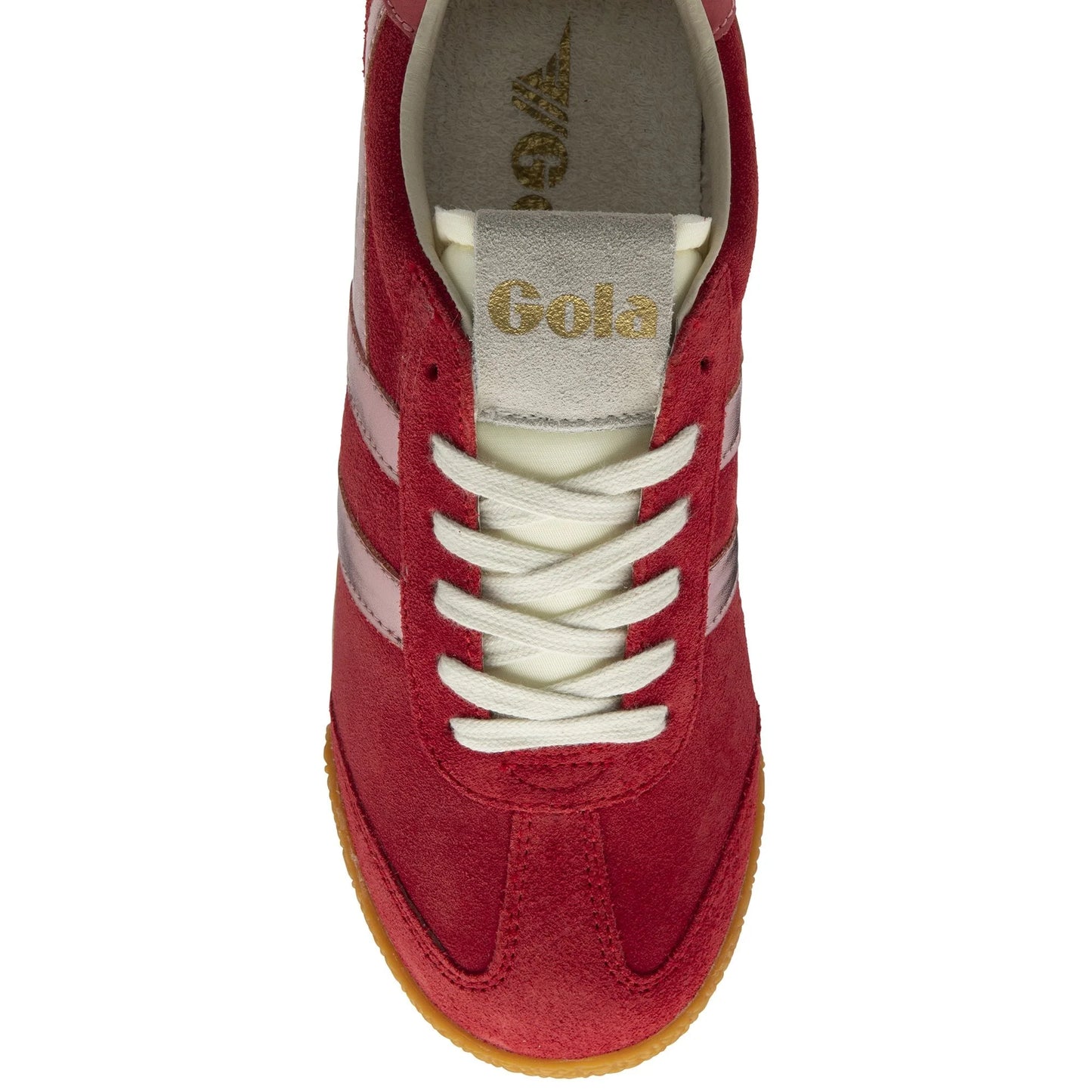 GOLA - Sneakers ELAN - Daim - GLITZ - Red / Pink / Coral