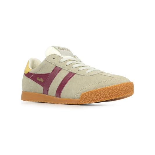 GOLA - Sneakers ELAN - Daim - Bone / Cerise / Pollen