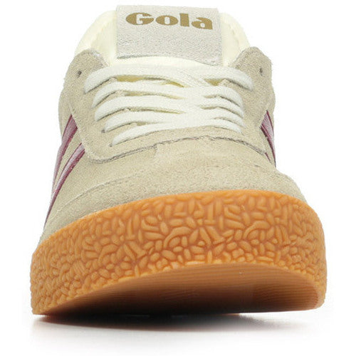 GOLA - Sneakers ELAN - Daim - Bone / Cerise / Pollen