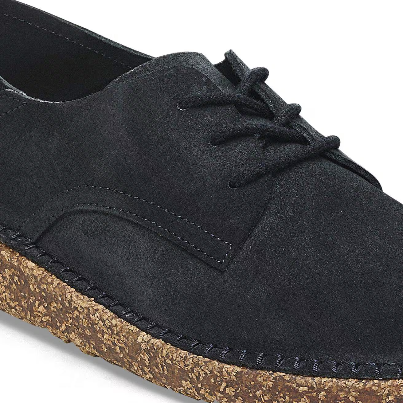 BIRKENSTOCK - Basket GARY Suède - Noir