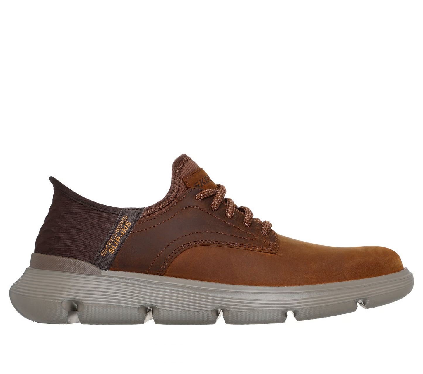 SKECHERS - Basket GERVIN - Dark brown