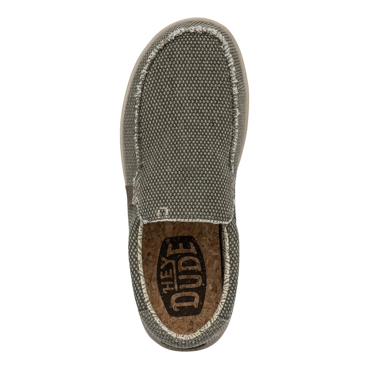 HEY DUDE - Sneaker MIKKA BRAIDED - Toile de coton Biologique - Army