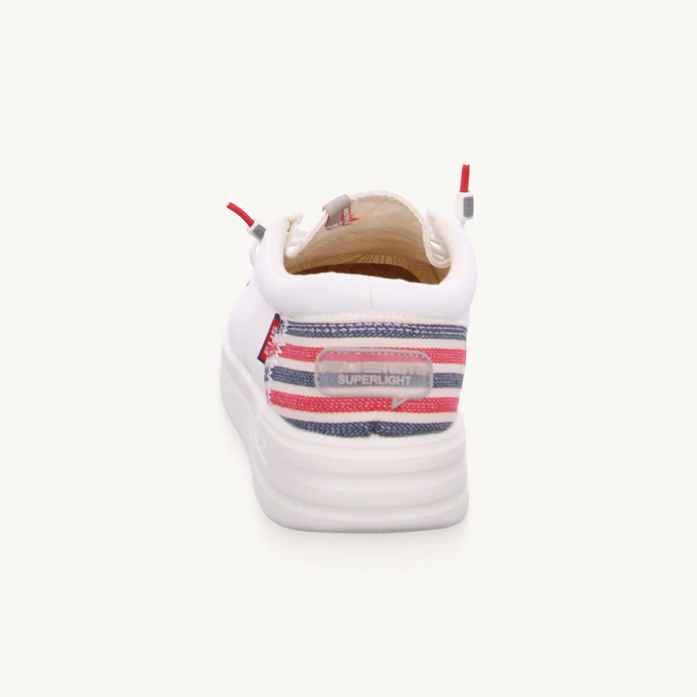 FUSION - Chaussures à lacets LILY - Blanc