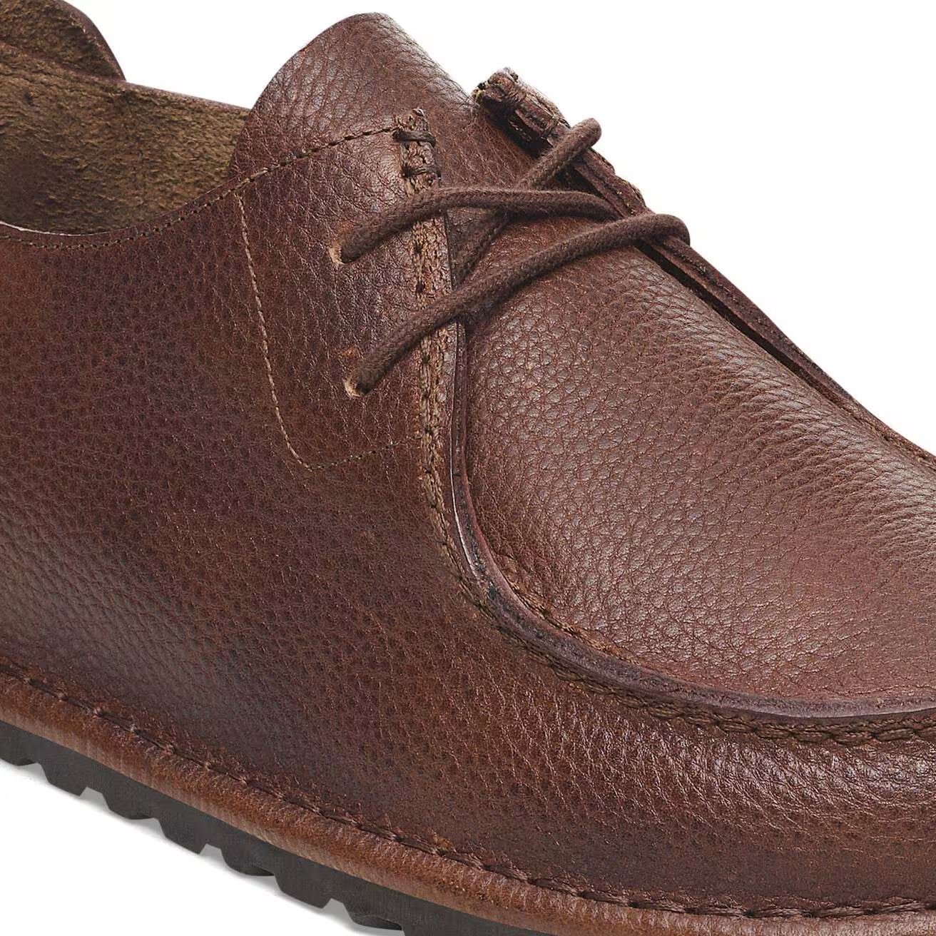 BIRKENSTOCK - Chaussure à lacet UTTI LACE - Cuir naturel - Roast
