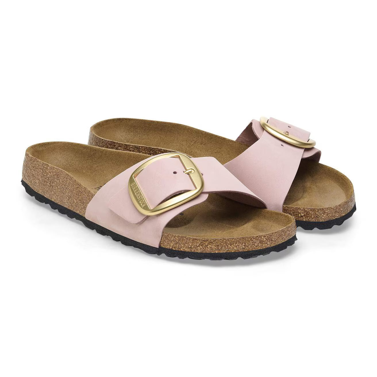 BIRKENSTOCK - Mule MADRID - Grosse boucle - Nubuck - Soft pink