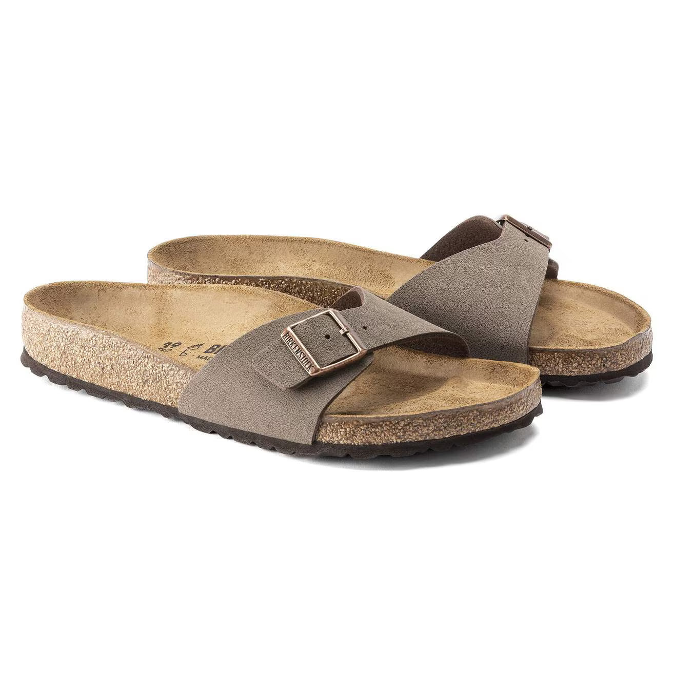 BIRKENSTOCK - Mule MADRID Nubuck - Mocca
