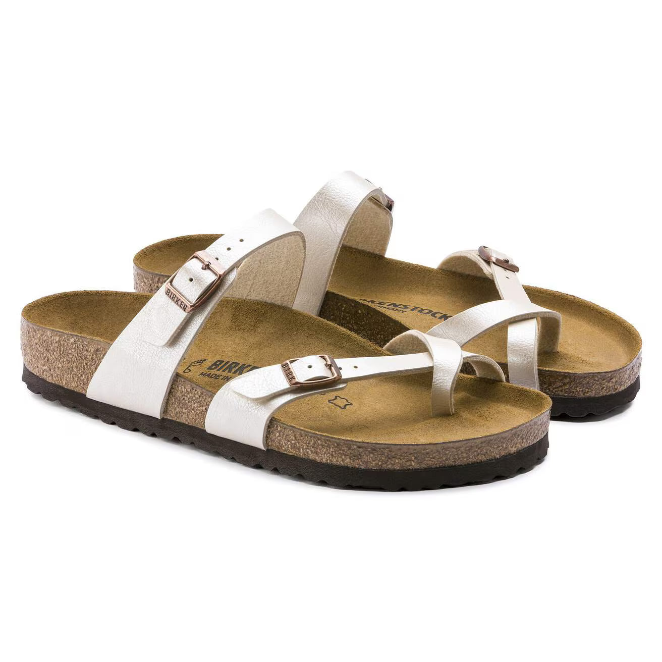 BIRKENSTOCK - Mule MAYARI - Graceful pearl white