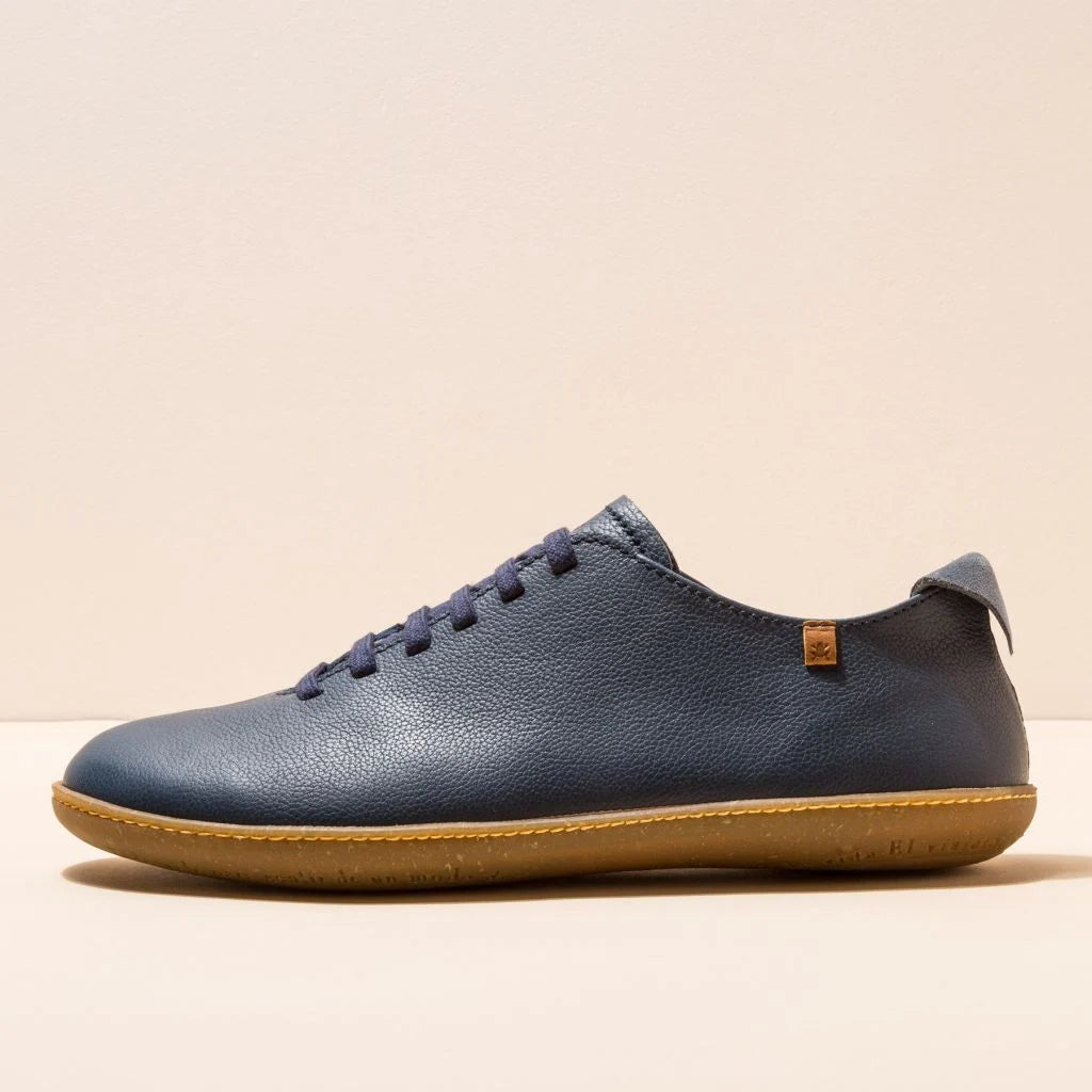 EL NATURALISTA - Baskets basses N296 VIAJERO - Cuir de veau grainé - Océan