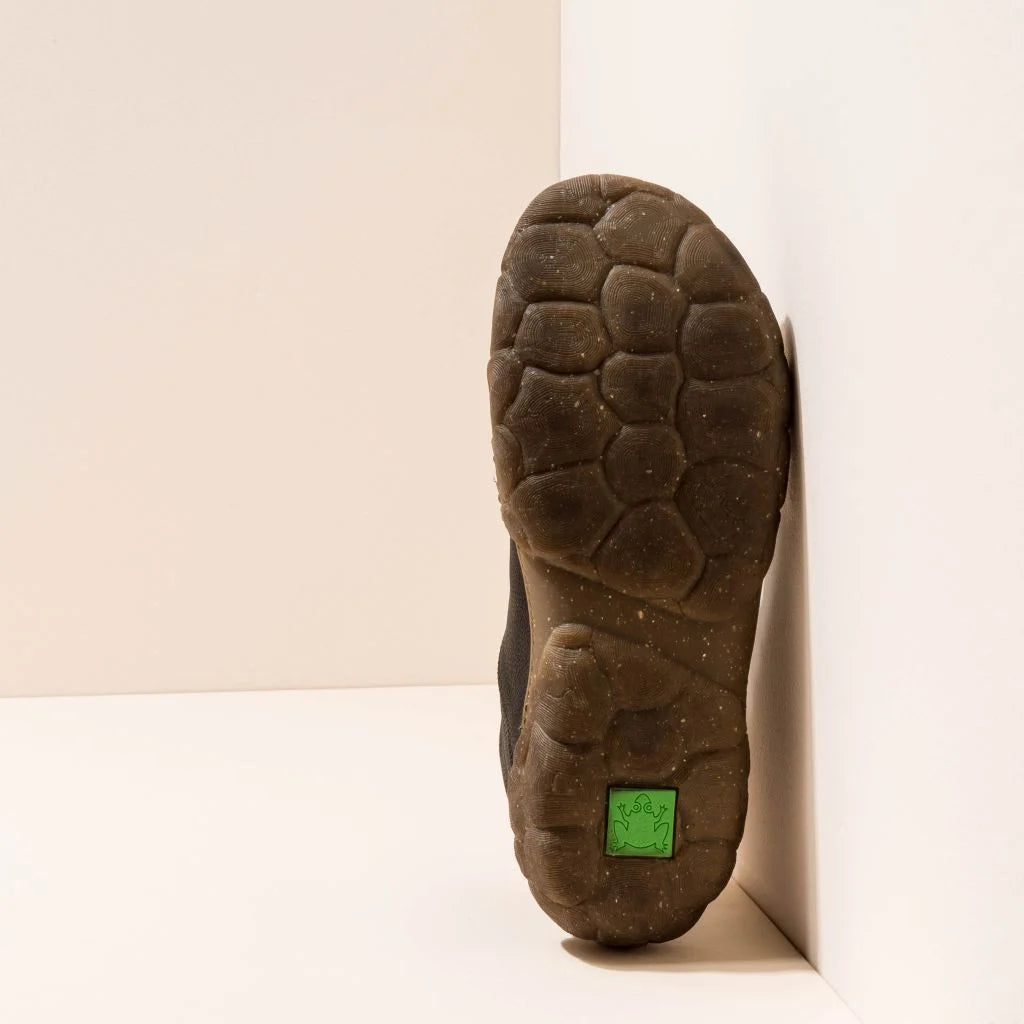 EL NATURALISTA - Baskets montantes N5083 TURTLE CROCHE - Cuir de veau - Noir