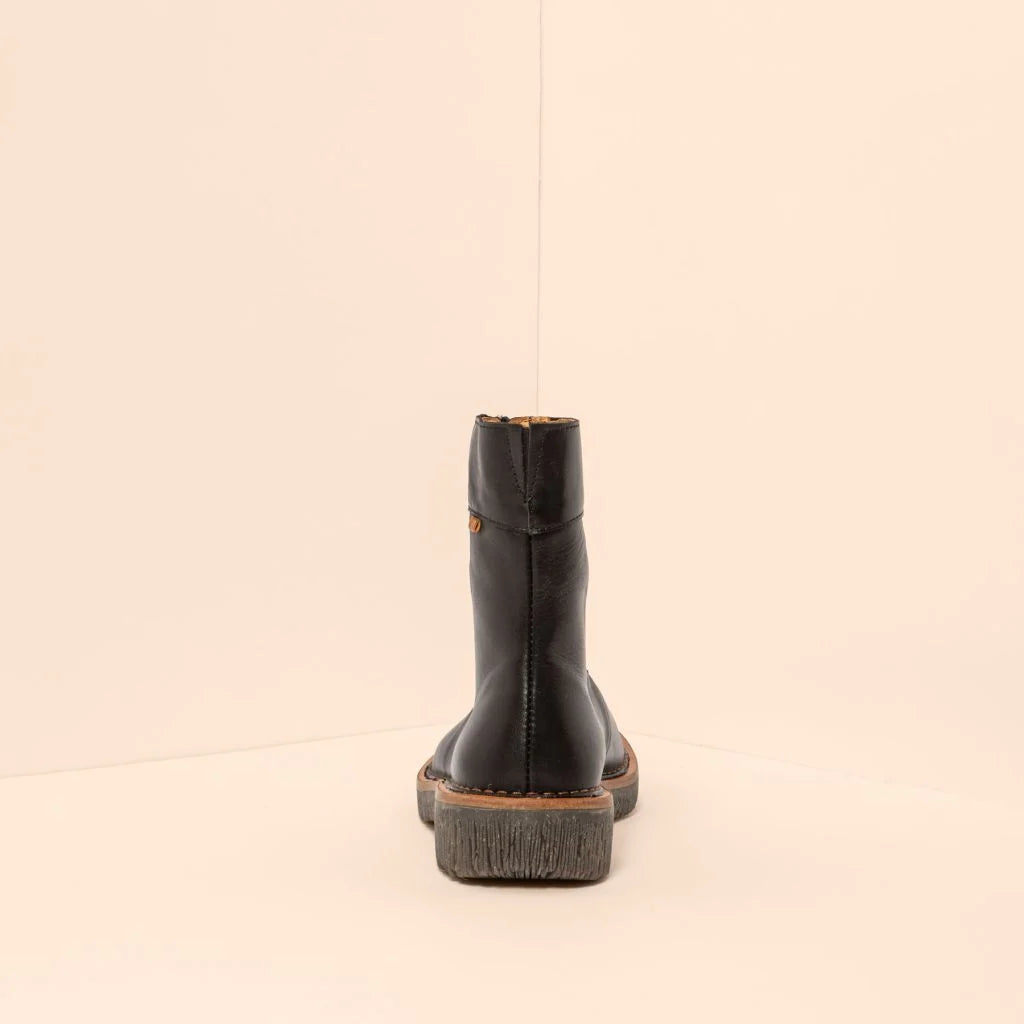 EL NATURALISTA - Bottines N5581 VOLCANO - Cuir de veau - Noir