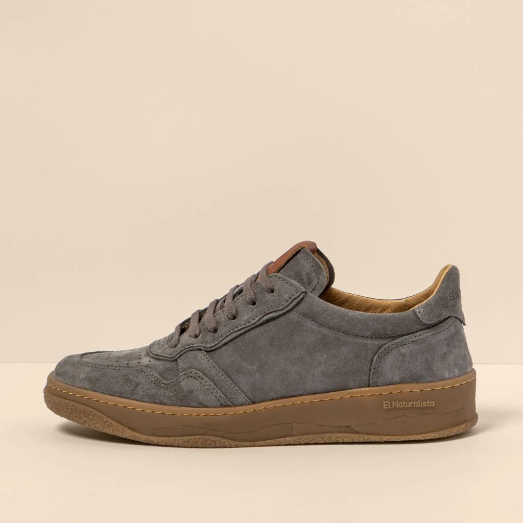 EL NATURALISTA - Sneakers N5844S GEO - Cuir soie de veau - Graphite