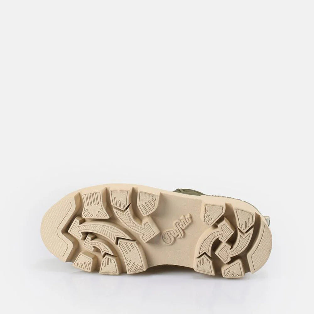 BUFFALO - Sneakers RAVEN LO - Nylon - Kaki