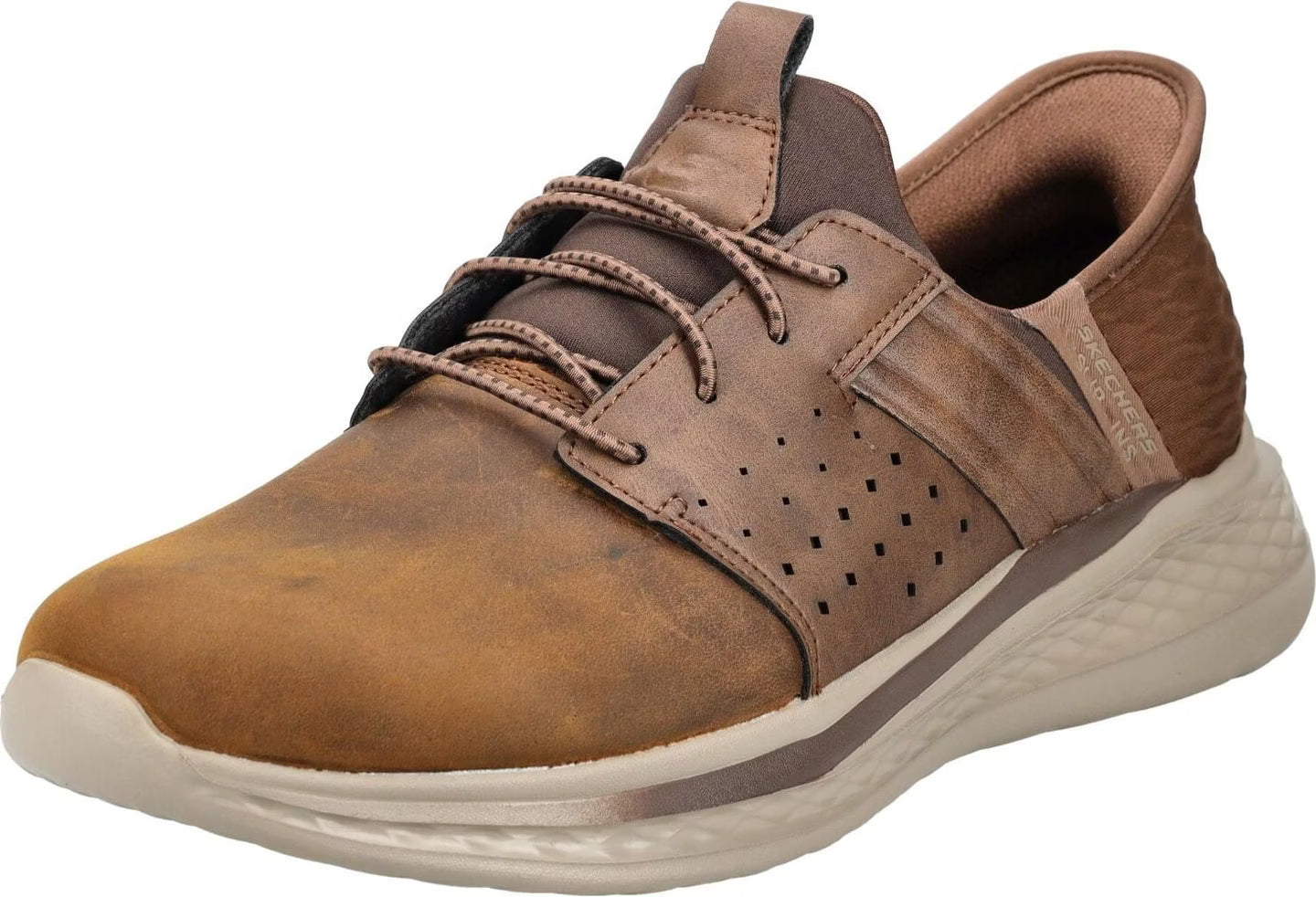 SKECHERS - Basket SLADE ZACHARY - Dark brown