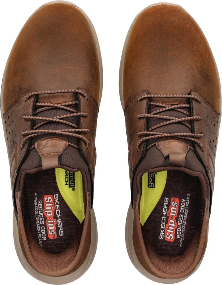 SKECHERS - Basket SLADE ZACHARY - Dark brown