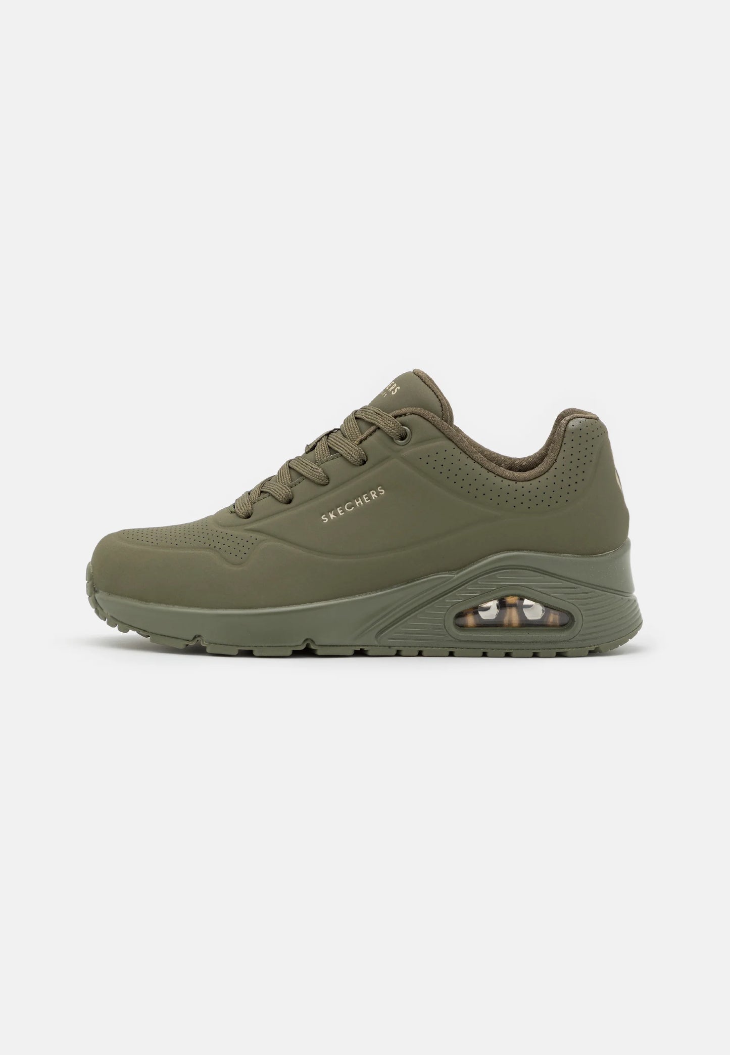 SKECHERS - Basket STAND ON AIR - Olive mono