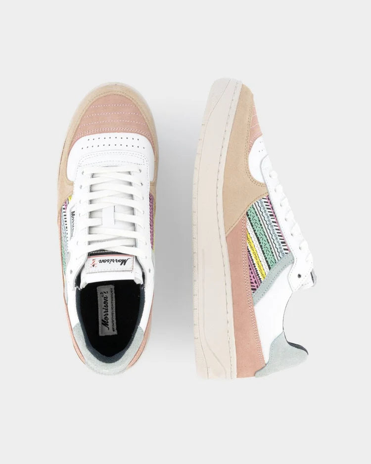 MORRISON - Sneakers VENICE - Terracotta/blanc