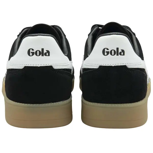 GOLA - Basket VIPER - Daim - Black/white/gum