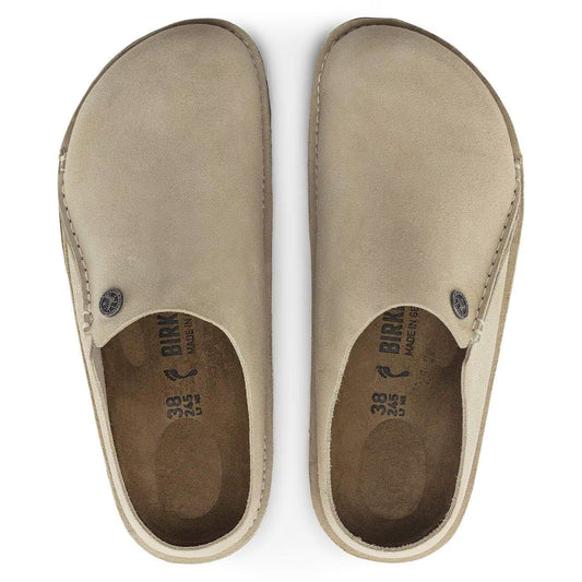 BIRKENSTOCK - Pantoufle Premium fourée ZERMATT - Feutre de laine - Eggshell