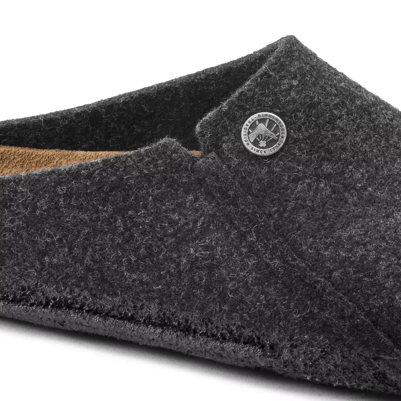BIRKENSTOCK - Pantoufle ZERMATT - Feutre de laine - Anthracite