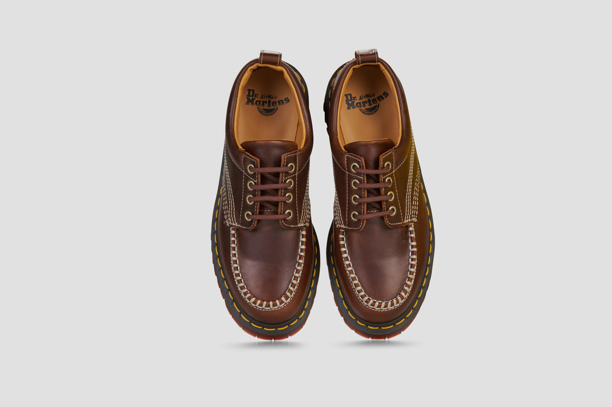 DR. MARTENS - Chaussures à lacets LOWELL - Butterscotch