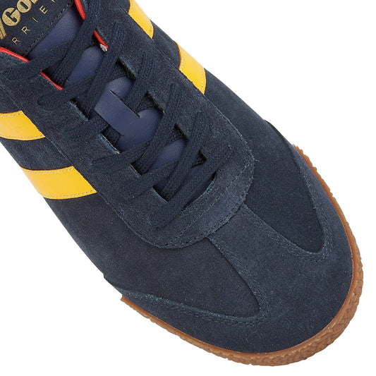 GOLA - Basket HARRIER - Daim - Navy/Sun/Red