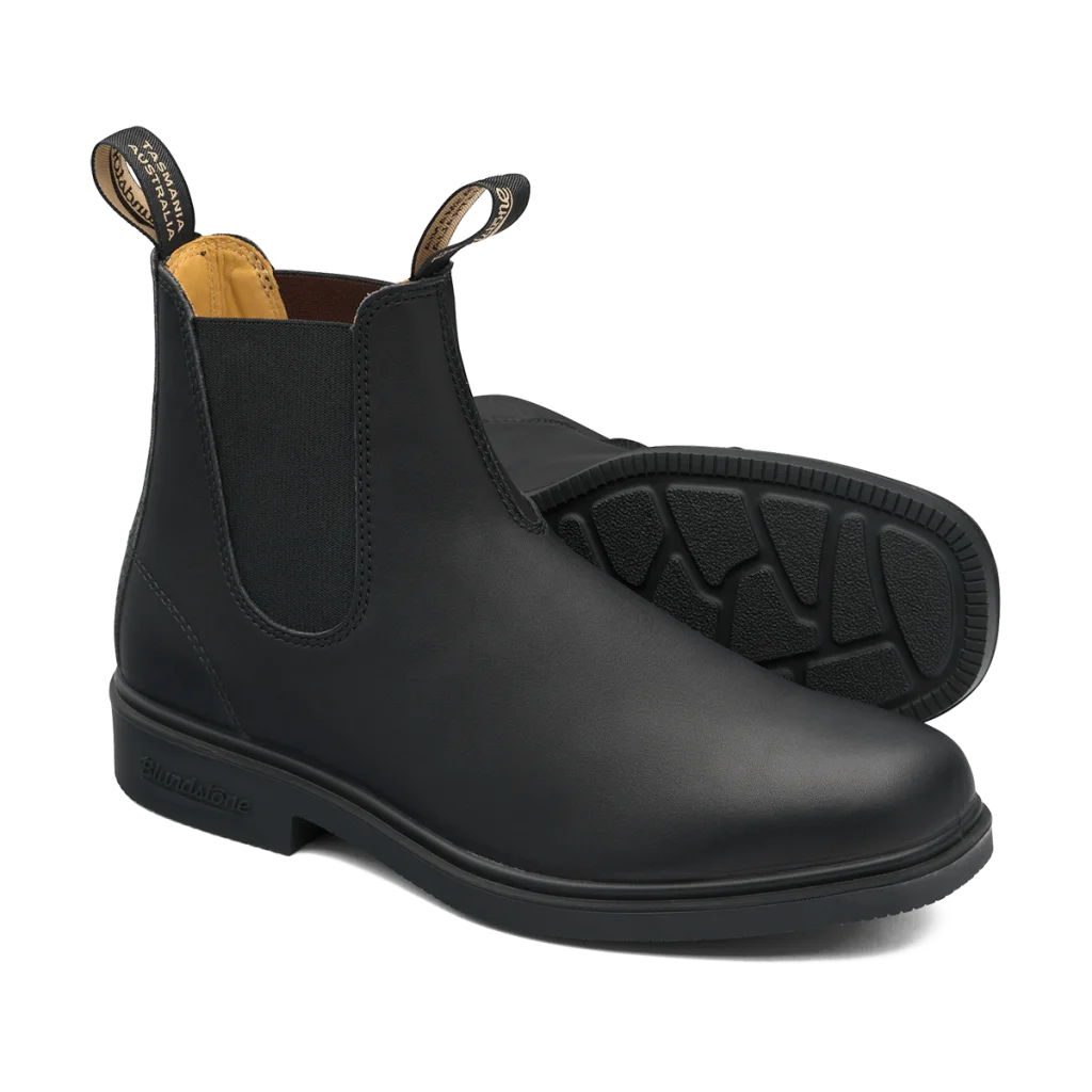BLUNDSTONE - Boots Chelsea 068 DRESS BOOT - Enfant - Noir rustique