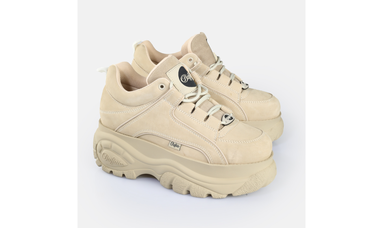 BUFFALO - Sneakers 1339 Classics Low - Crème