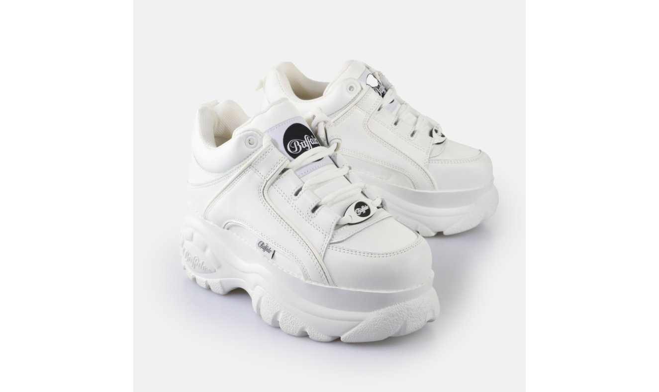 BUFFALO - Sneakers 1339 Classics Low - Blanc