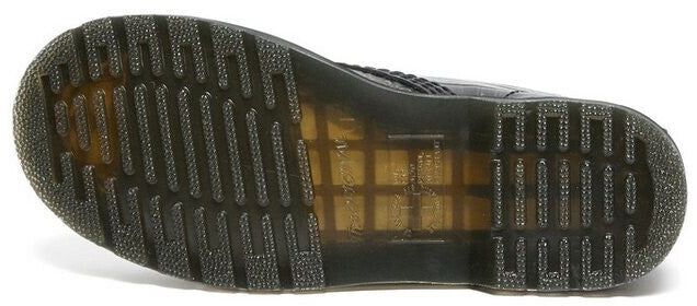 DR. MARTENS - Bottines 1460 CROC Gunmetal - Effet croco - Noir