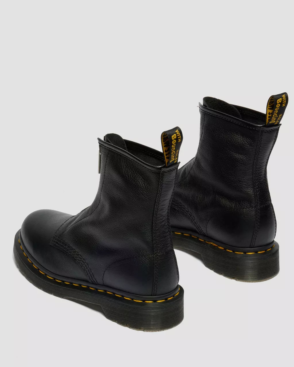 DR. MARTENS - Bottines 1460 FRONT ZIP - Noir