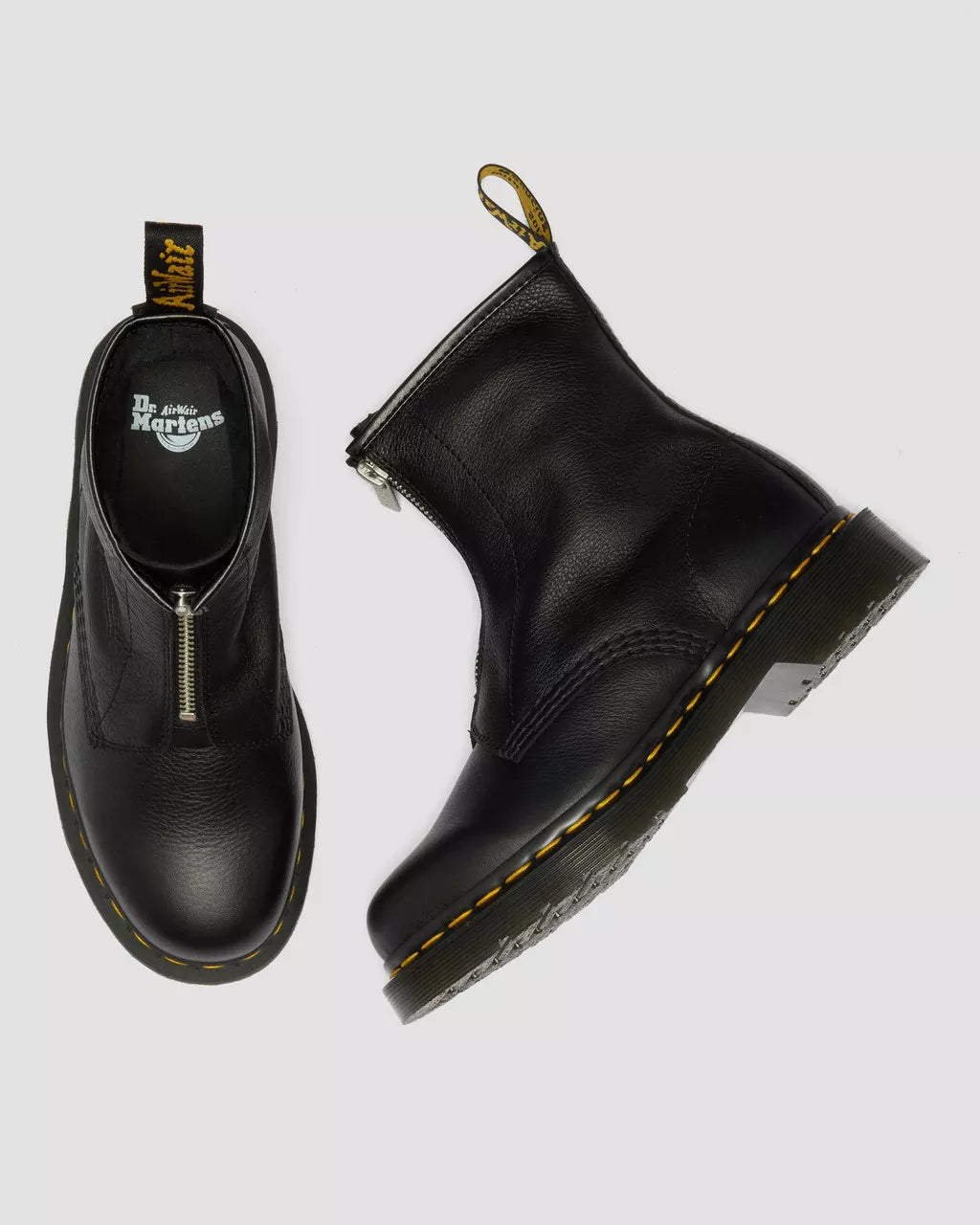 DR. MARTENS - Bottines 1460 FRONT ZIP - Noir